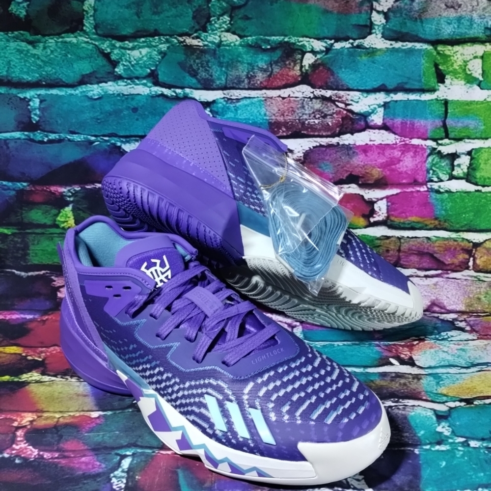 Adidas D.O.N. Issue 4 HR0710 'Throwback Utah Jazz' Men's Shoes Size 11 NWOB